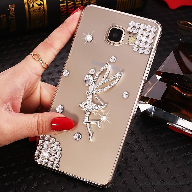 Samsung Galaxy A9 Strass Coque Transparent De Téléphone Étui Incruster Strass Protection