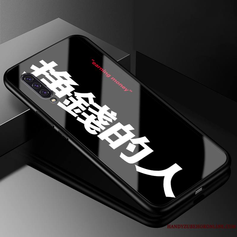 Samsung Galaxy A90 5g Blanc Étoile Coque De Téléphone Étui Personnalité Incassable Verre