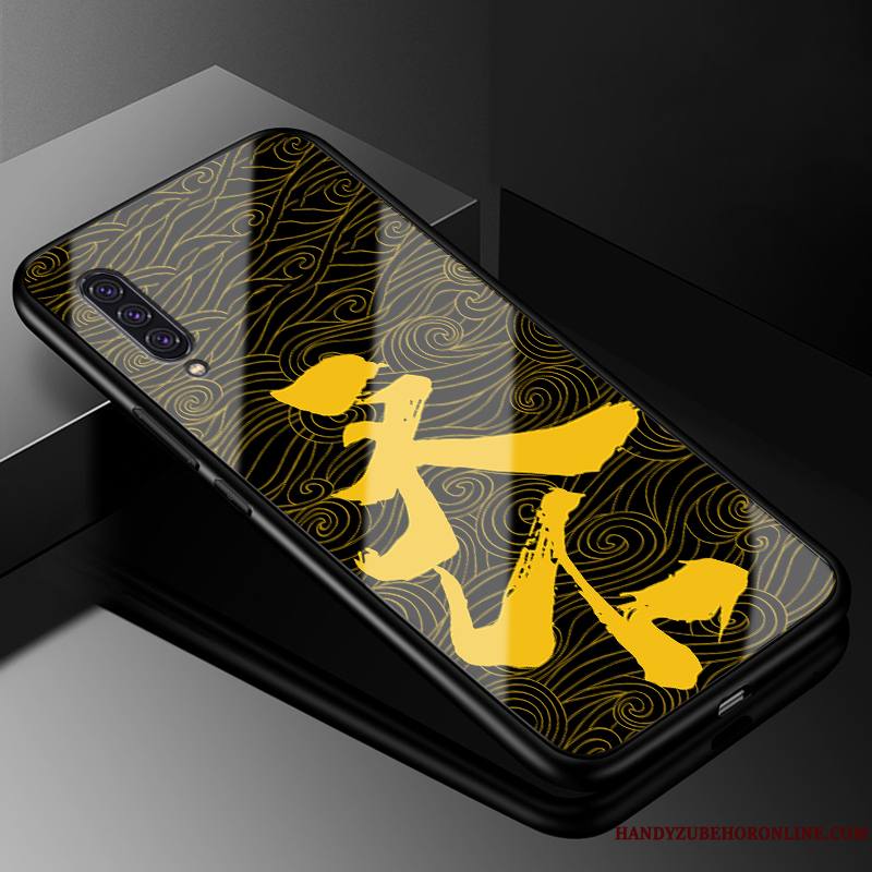 Samsung Galaxy A90 5g Coque Jaune Protection Fluide Doux Silicone Tout Compris Marque De Tendance Étui