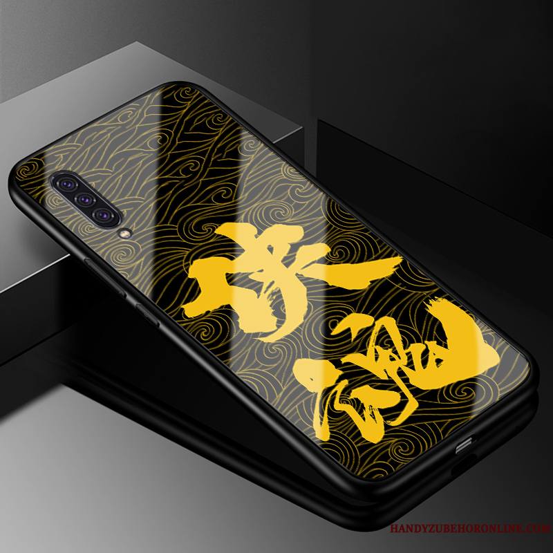 Samsung Galaxy A90 5g Coque Jaune Protection Fluide Doux Silicone Tout Compris Marque De Tendance Étui