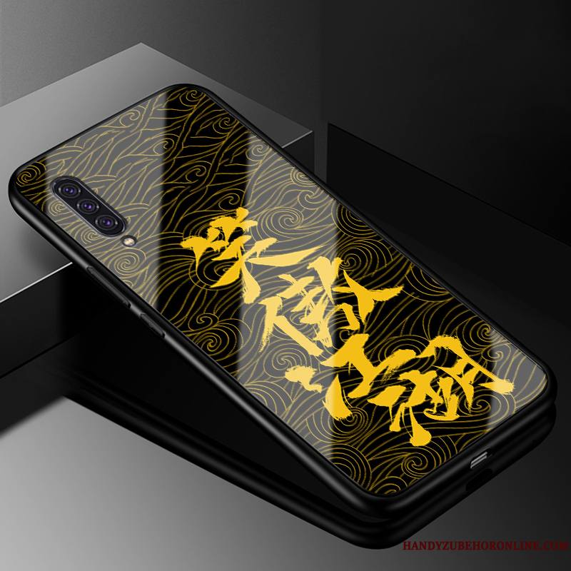 Samsung Galaxy A90 5g Coque Jaune Protection Fluide Doux Silicone Tout Compris Marque De Tendance Étui