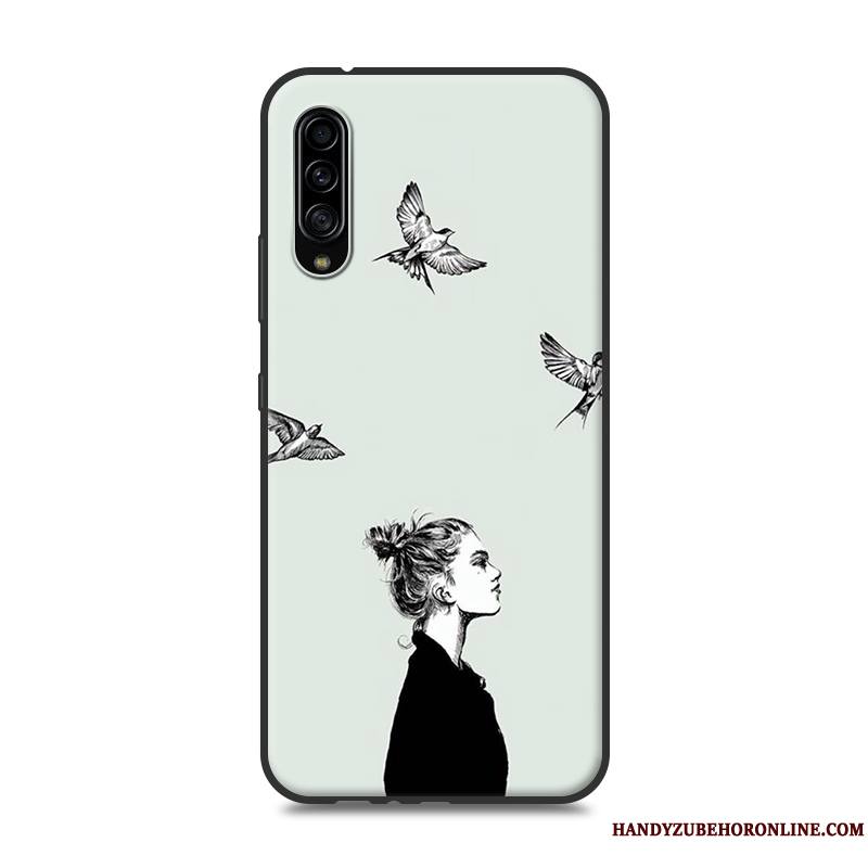 Samsung Galaxy A90 5g Protection Jaune Amoureux Étui Dessin Animé Étoile Coque De Téléphone