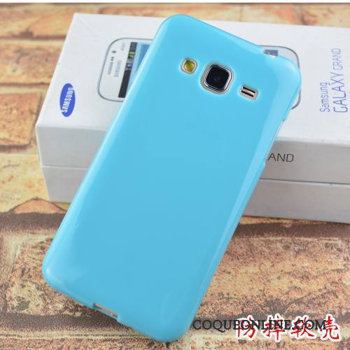 Samsung Galaxy J3 2016 Incassable Protection Coque De Téléphone Gaufrage Fluide Doux Silicone Créatif