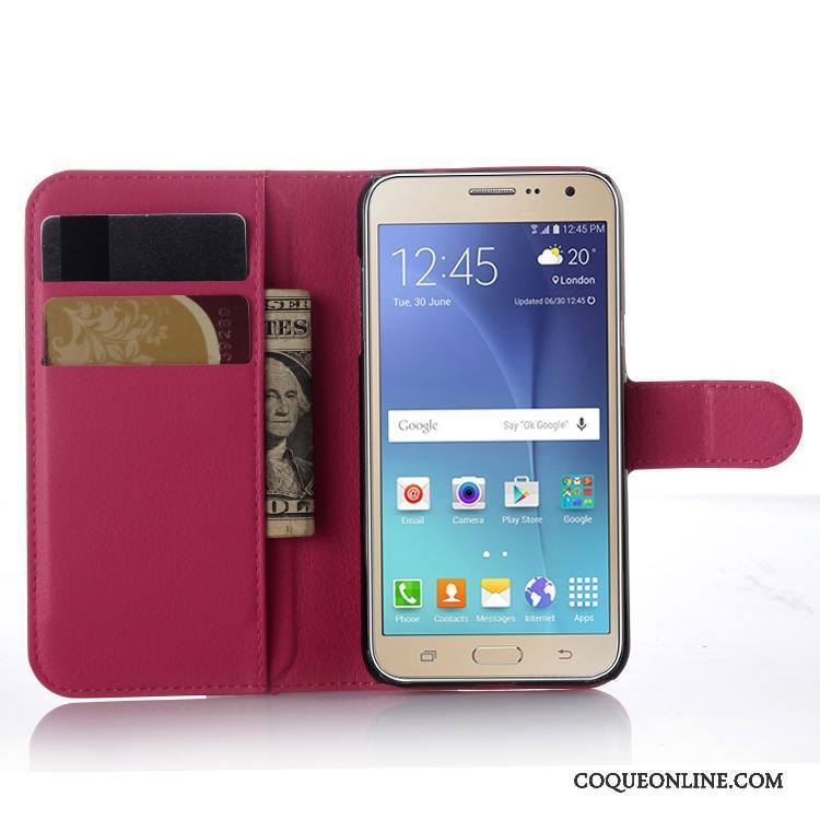 Samsung Galaxy J3 2016 Protection Étui Étoile Housse Coque De Téléphone Téléphone Portable Portefeuille