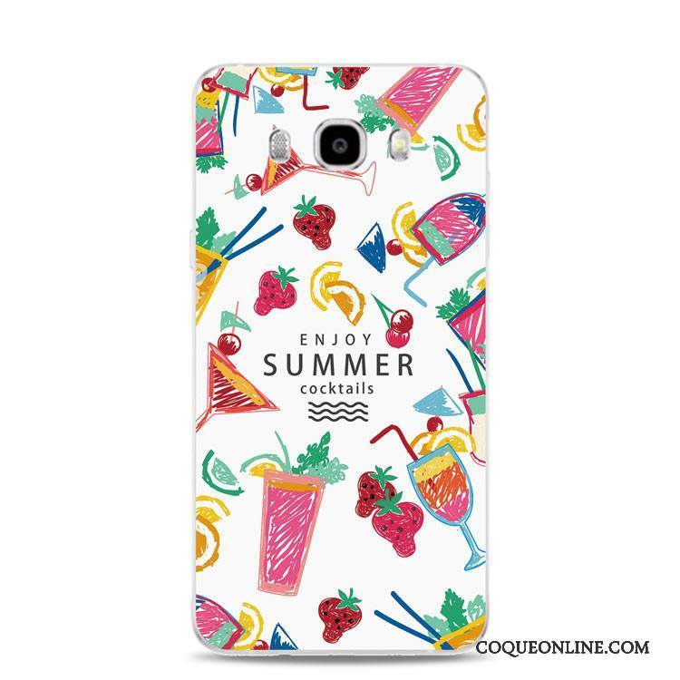 Samsung Galaxy J3 2017 Coque De Téléphone Support Fleur Gaufrage Étoile Multicolore Fluide Doux