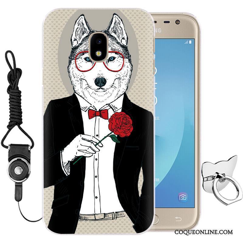 Samsung Galaxy J3 2017 Dessin Animé Coque De Téléphone Téléphone Portable Silicone Fleurs Protection Fluide Doux