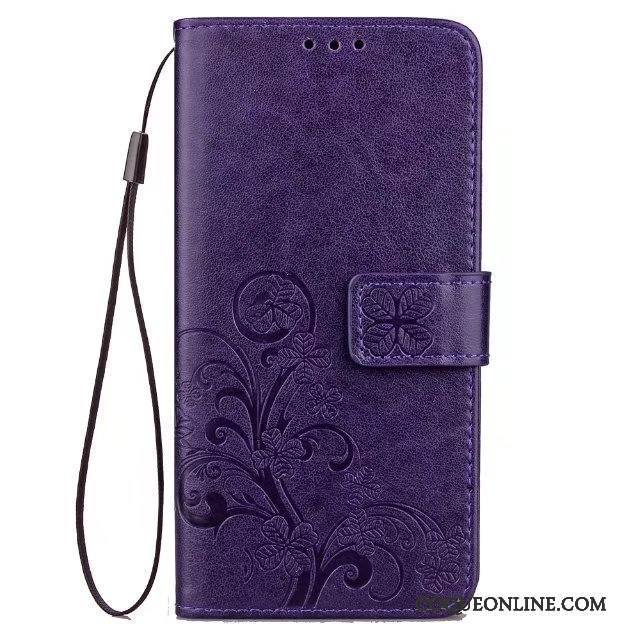 Samsung Galaxy J3 2017 Portefeuille Étui En Cuir Coque Bleu Clair Housse Étoile Protection