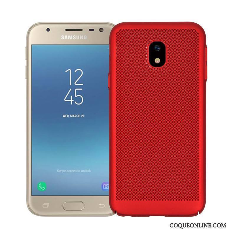 Samsung Galaxy J3 2017 Protection Respirant Coque De Téléphone Étoile Or Étui