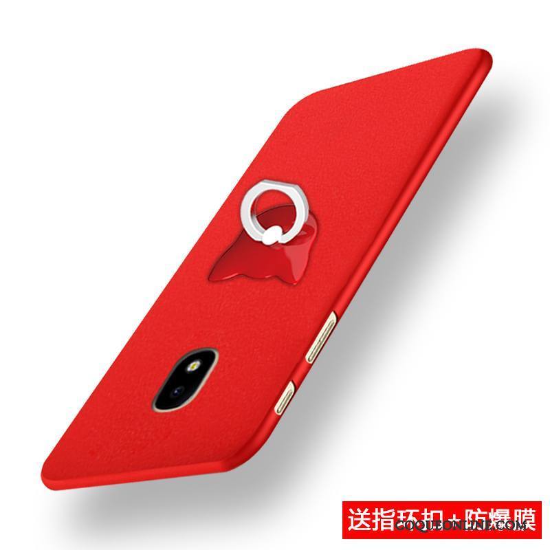 Samsung Galaxy J3 2017 Tout Compris Silicone Coque De Téléphone Rouge Étoile Étui Téléphone Portable