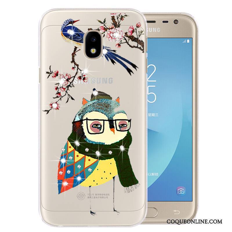 Samsung Galaxy J3 2017 Étoile Étui Silicone Incassable Protection Coque De Téléphone Tout Compris