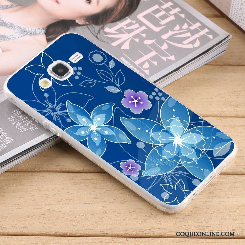 Samsung Galaxy J5 2015 Coque De Téléphone Fluide Doux Délavé En Daim Silicone Étoile Jaune
