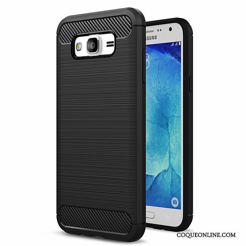 Samsung Galaxy J5 2015 Coque Protection Bleu Étoile Fluide Doux Silicone Téléphone Portable Étui