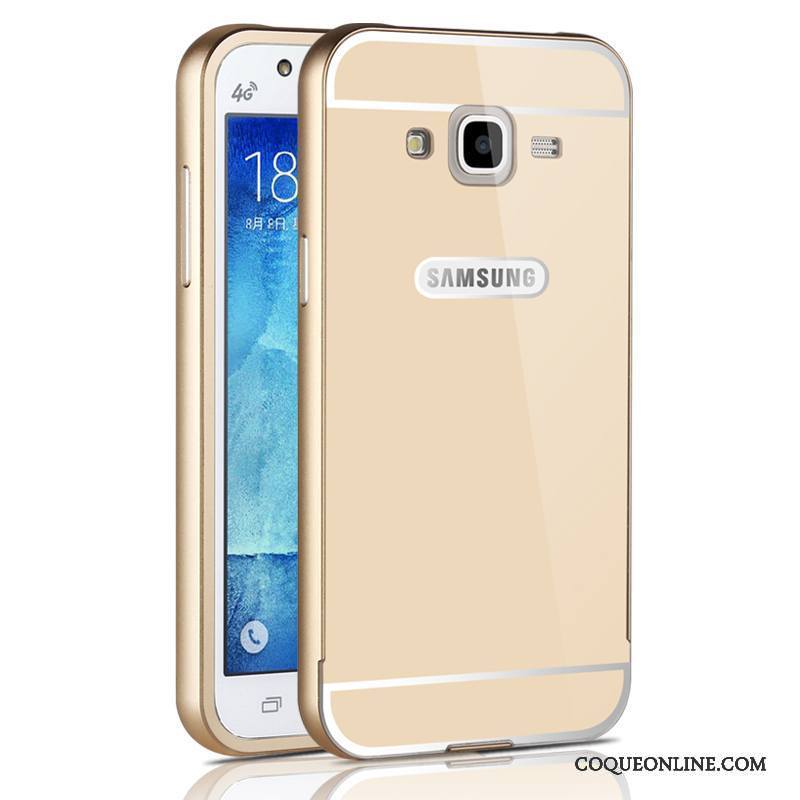 Samsung Galaxy J5 2015 Rose Coque Incassable De Téléphone Étoile Métal Difficile