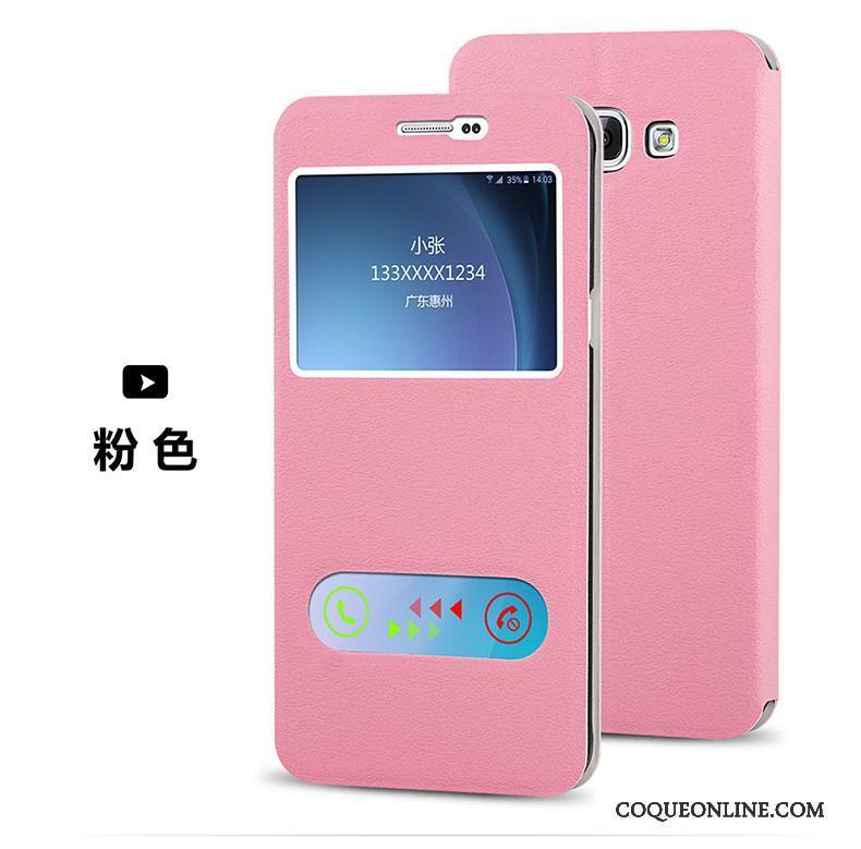 Samsung Galaxy J5 2015 Téléphone Portable Protection Étui En Cuir Bleu Coque De Téléphone Étoile Housse