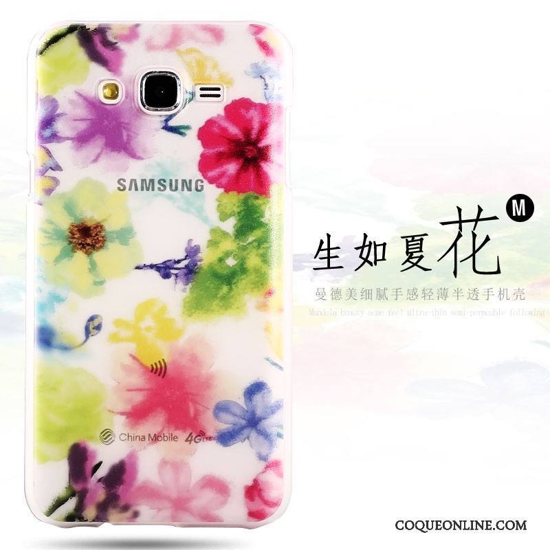 Samsung Galaxy J5 2015 Étoile Étui Difficile Coque De Téléphone Protection Multicolore Fleurs