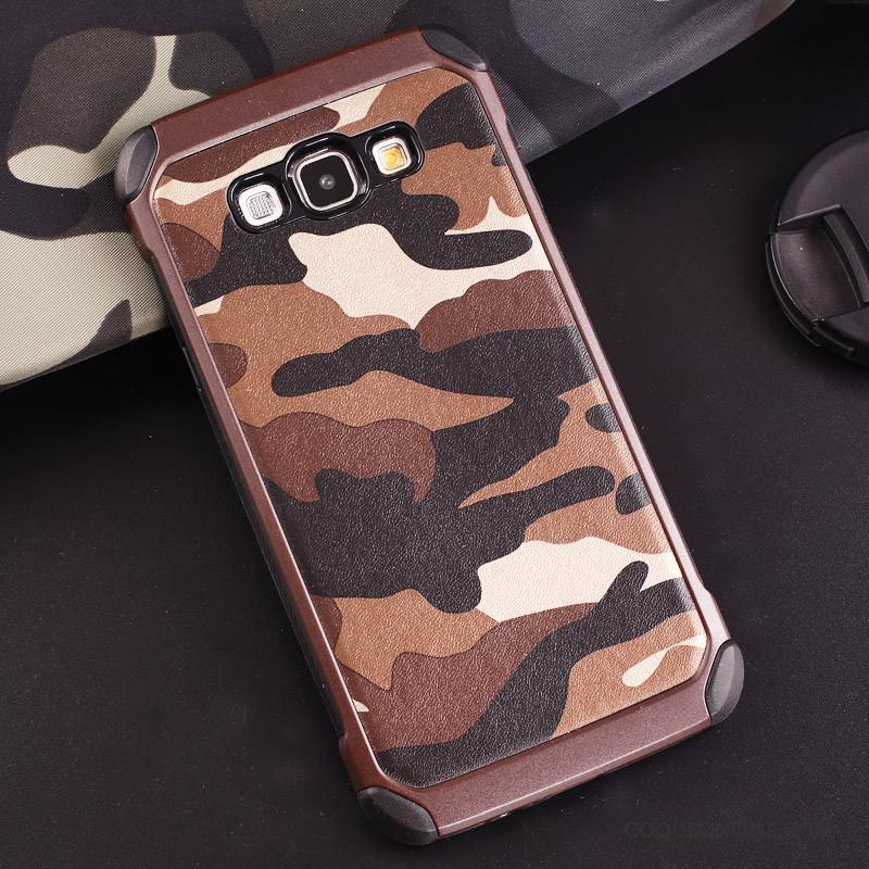 Samsung Galaxy J5 2016 Violet Étoile Coque De Téléphone Camouflage Vert Étui Protection