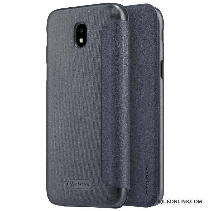 Samsung Galaxy J5 2017 Légères Étoile Or Étui En Cuir Coque Protection Téléphone Portable