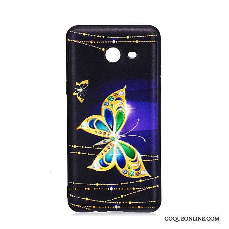 Samsung Galaxy J5 2017 Tendance Dessin Animé Étoile Coque De Téléphone Gaufrage Fluide Doux Peinture