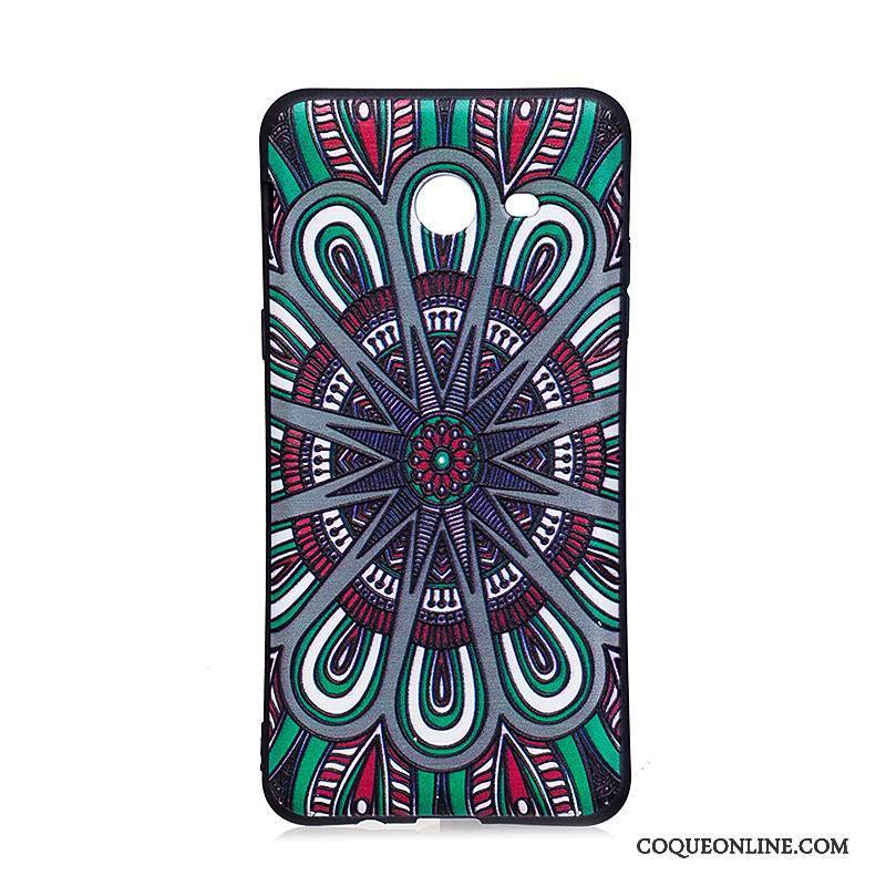 Samsung Galaxy J5 2017 Tendance Dessin Animé Étoile Coque De Téléphone Gaufrage Fluide Doux Peinture