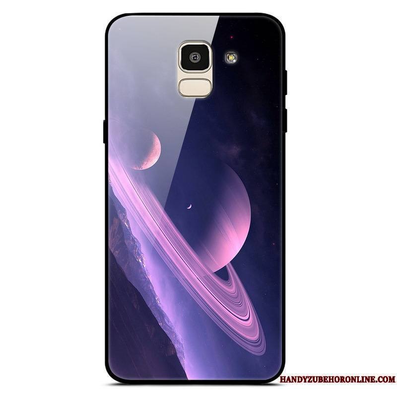 Samsung Galaxy J6 Ciel Étoilé Coque Étoile Multicolore Incassable Tendance Mois