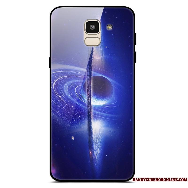 Samsung Galaxy J6 Ciel Étoilé Coque Étoile Multicolore Incassable Tendance Mois