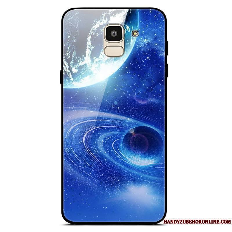 Samsung Galaxy J6 Ciel Étoilé Coque Étoile Multicolore Incassable Tendance Mois