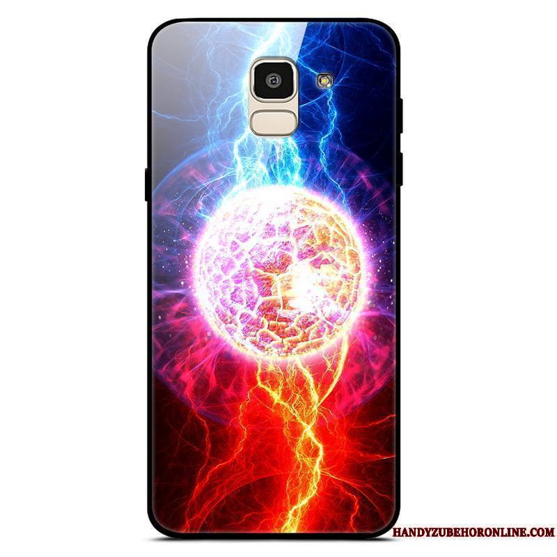 Samsung Galaxy J6 Ciel Étoilé Coque Étoile Multicolore Incassable Tendance Mois