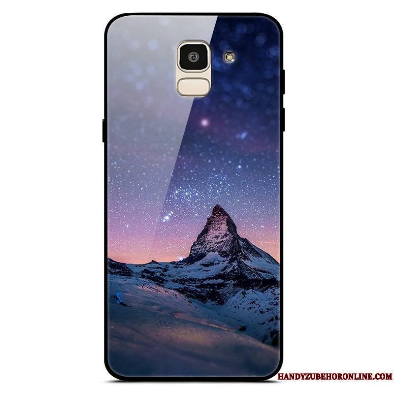 Samsung Galaxy J6 Ciel Étoilé Coque Étoile Multicolore Incassable Tendance Mois