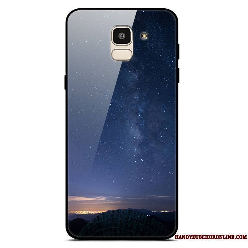 Samsung Galaxy J6 Ciel Étoilé Coque Étoile Multicolore Incassable Tendance Mois