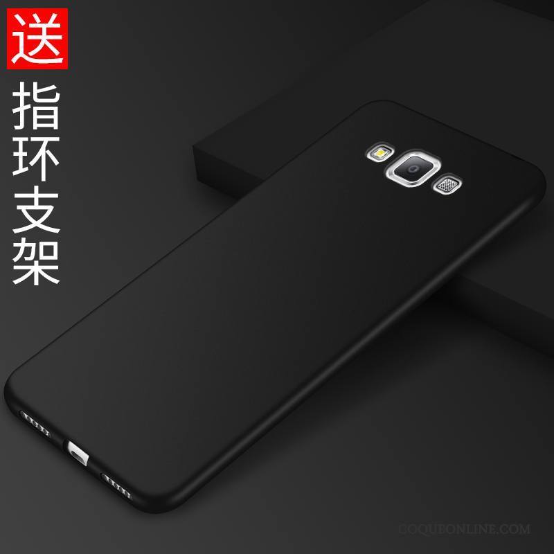Samsung Galaxy J7 2015 Coque De Téléphone Fluide Doux Incassable Étui Étoile Délavé En Daim Simple