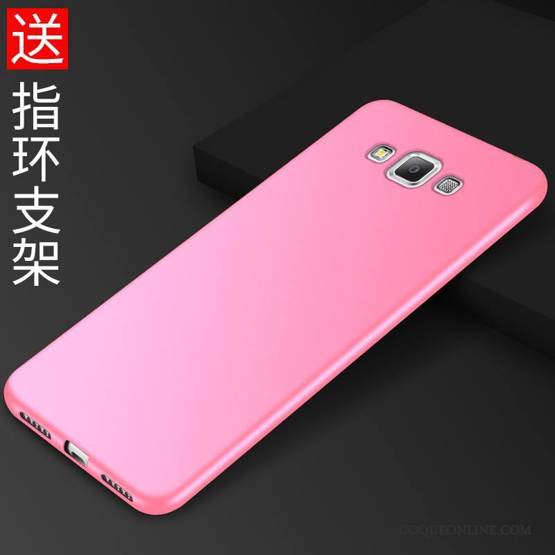 Samsung Galaxy J7 2015 Coque De Téléphone Fluide Doux Incassable Étui Étoile Délavé En Daim Simple