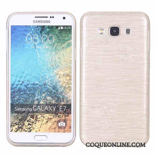 Samsung Galaxy J7 2015 Coque De Téléphone Étoile Protection Silicone Soie Rouge Tout Compris
