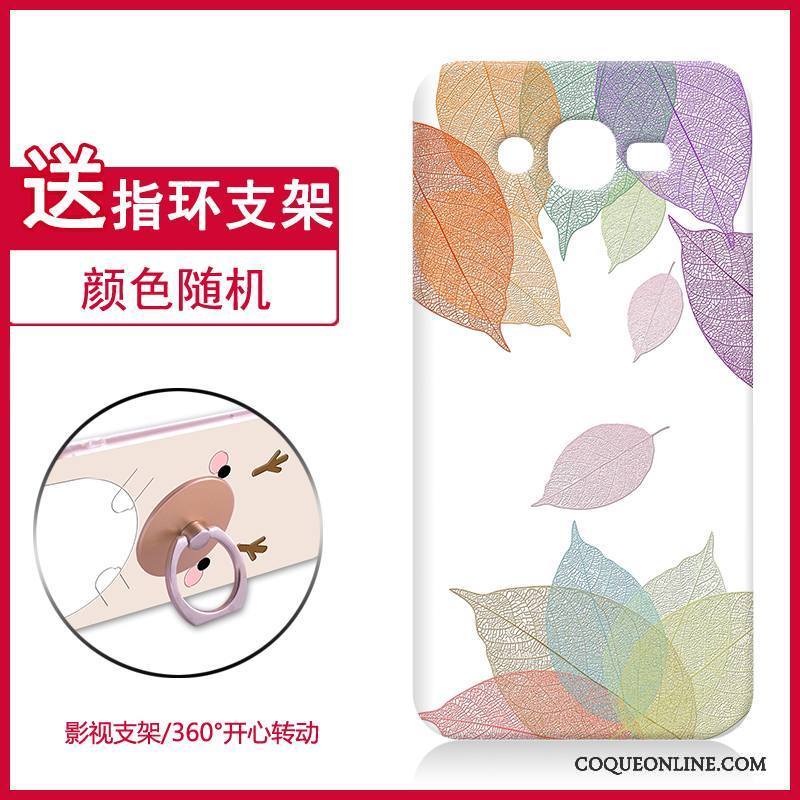 Samsung Galaxy J7 2015 Coque Personnalité Tendance Dessin Animé Tout Compris Fleurs Étoile Silicone