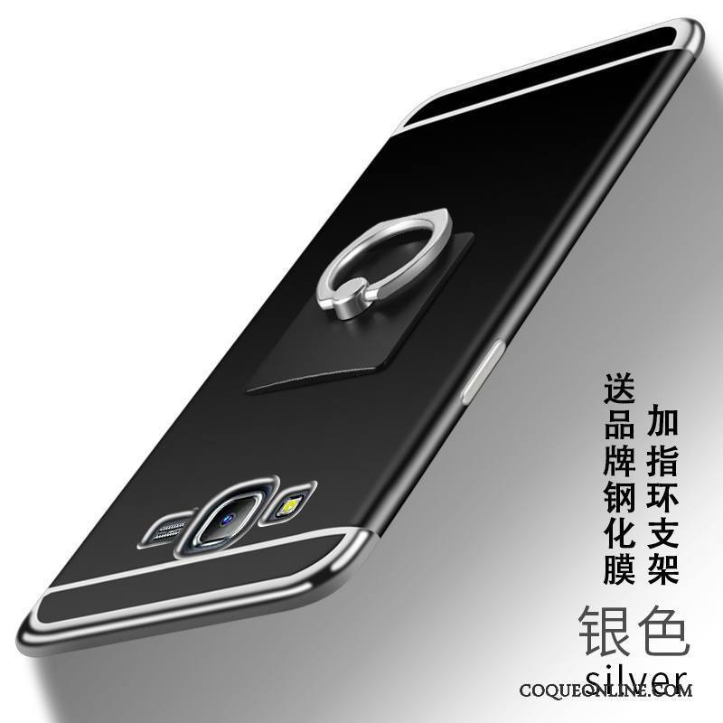 Samsung Galaxy J7 2015 Coque Rouge Personnalité Étoile Fluide Doux Téléphone Portable Silicone Étui