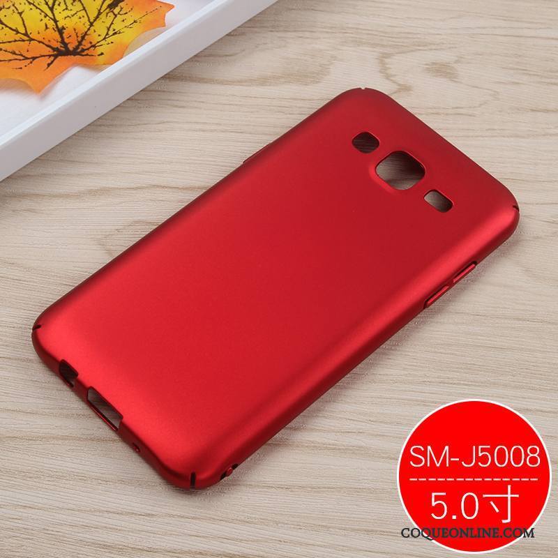 Samsung Galaxy J7 2015 Étui Étoile Coque De Téléphone Difficile Ornements Suspendus Incassable Rouge