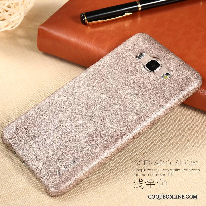 Samsung Galaxy J7 2016 Coque Très Mince Nouveau Tendance Protection Étoile Incassable Étui En Cuir