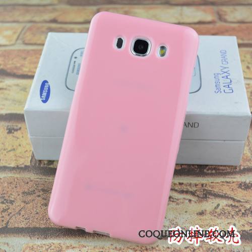 Samsung Galaxy J7 2016 Gaufrage Coque De Téléphone Incassable Étui Créatif Protection Violet