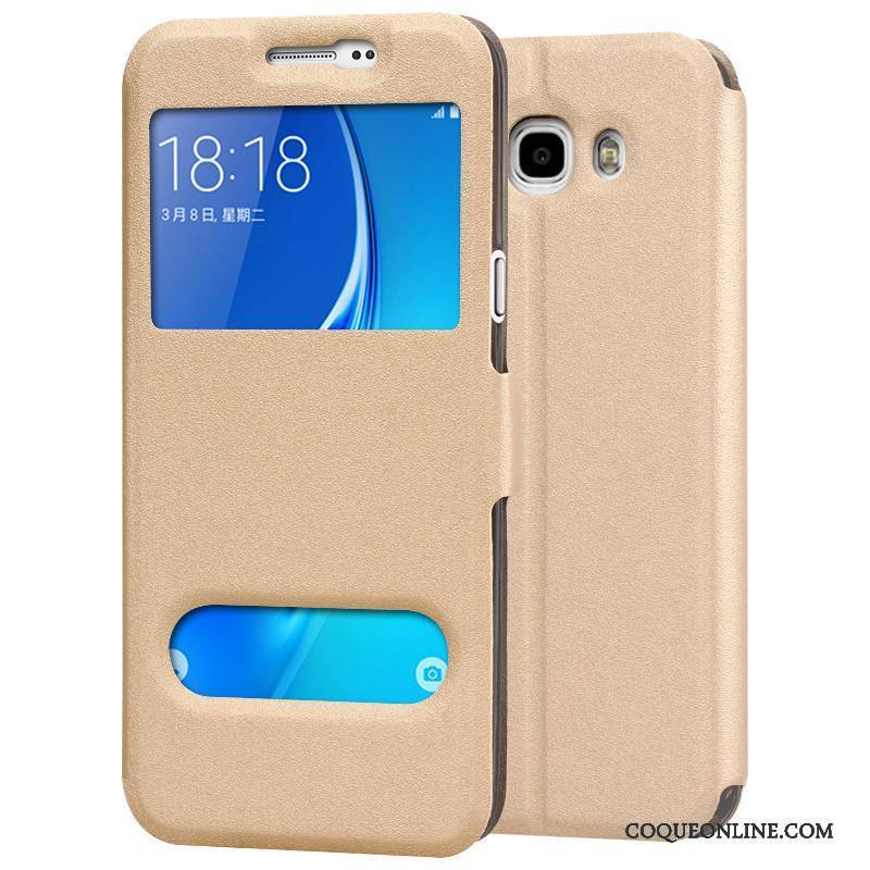 Samsung Galaxy J7 2016 Étui En Cuir Fluide Doux Téléphone Portable Coque De Téléphone Tout Compris Silicone Rouge