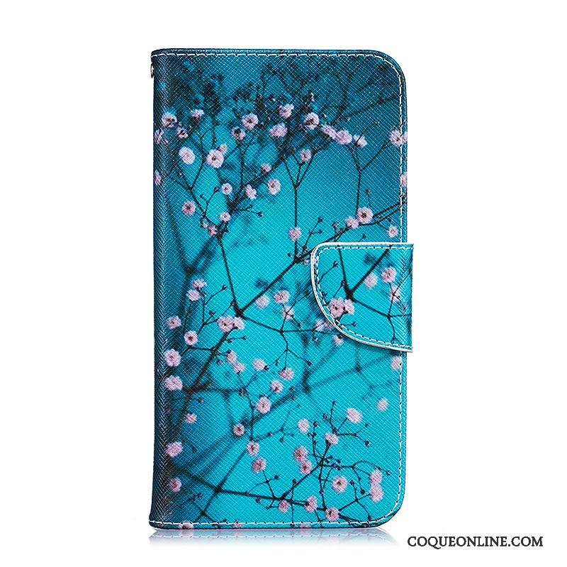 Samsung Galaxy J7 2016 Étui En Cuir Étoile Peinture Coque De Téléphone Dessin Animé Protection Noir