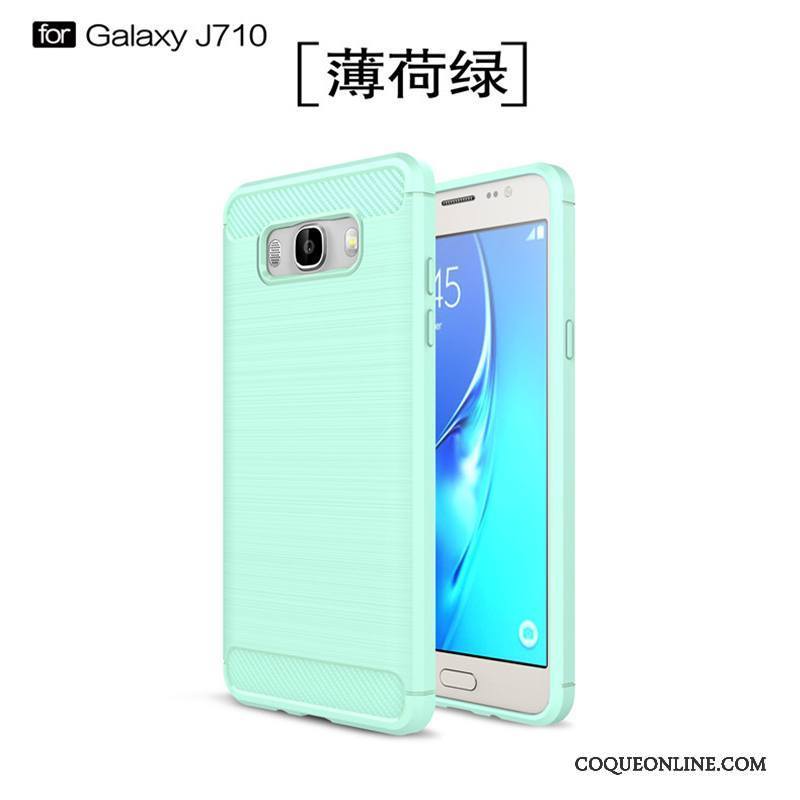 Samsung Galaxy J7 2016 Étui Protection Téléphone Portable Silicone Coque De Téléphone Fluide Doux Incassable