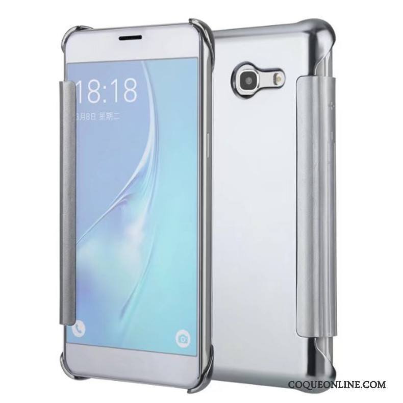 Samsung Galaxy J7 2017 Miroir Protection Housse Étoile Téléphone Portable Coque De Téléphone Étui