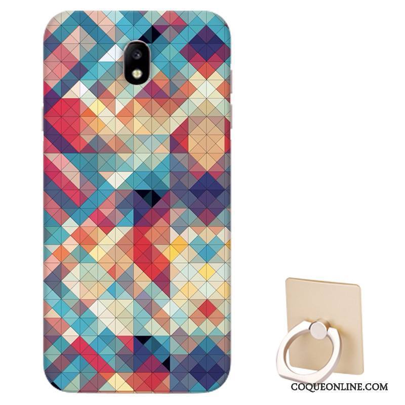 Samsung Galaxy J7 2017 Modèle Europe Personnalisé Rose Étui Coque De Téléphone Étoile
