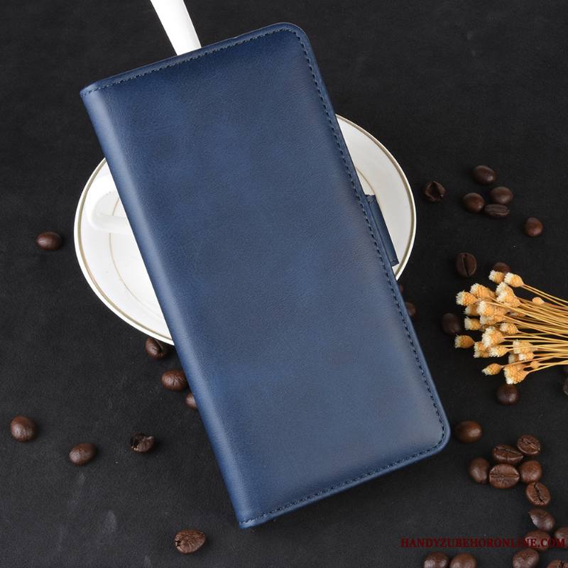 Samsung Galaxy M20 Bicolore Étui Modèle Fleurie Bleu Protection Coque De Téléphone Étoile