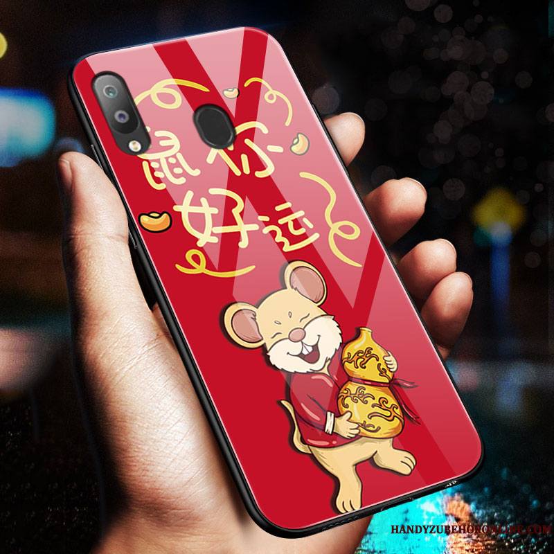 Samsung Galaxy M20 Coque Personnalité Fluide Doux Protection Charmant Dessin Animé Étui Nouveau