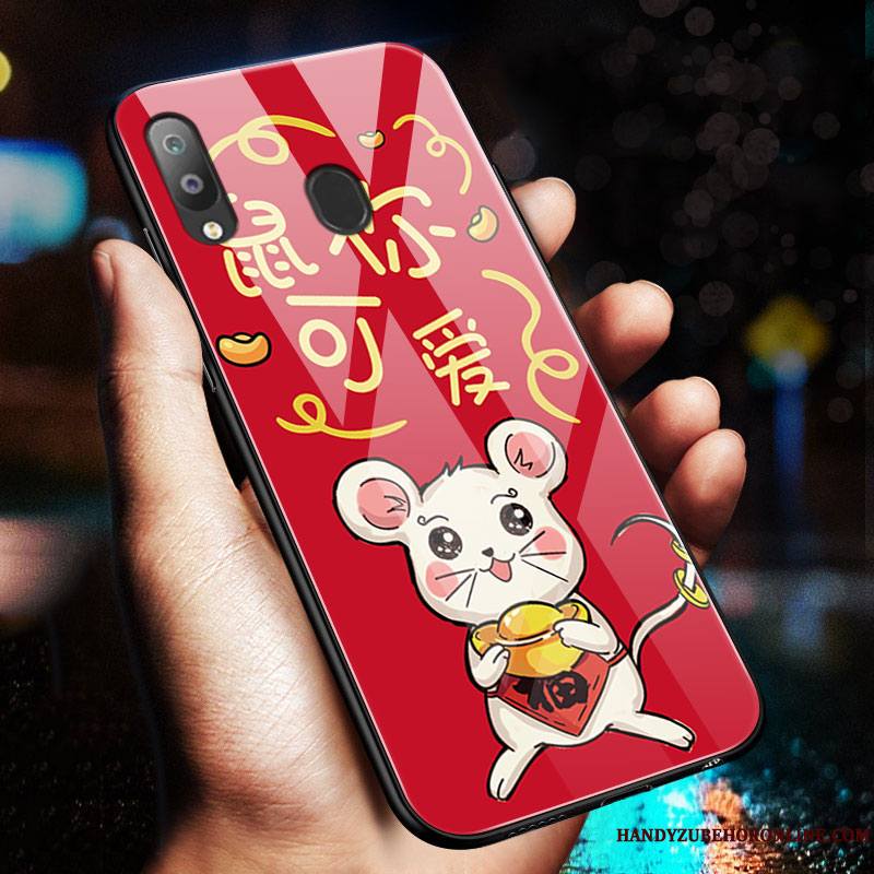 Samsung Galaxy M20 Coque Personnalité Fluide Doux Protection Charmant Dessin Animé Étui Nouveau