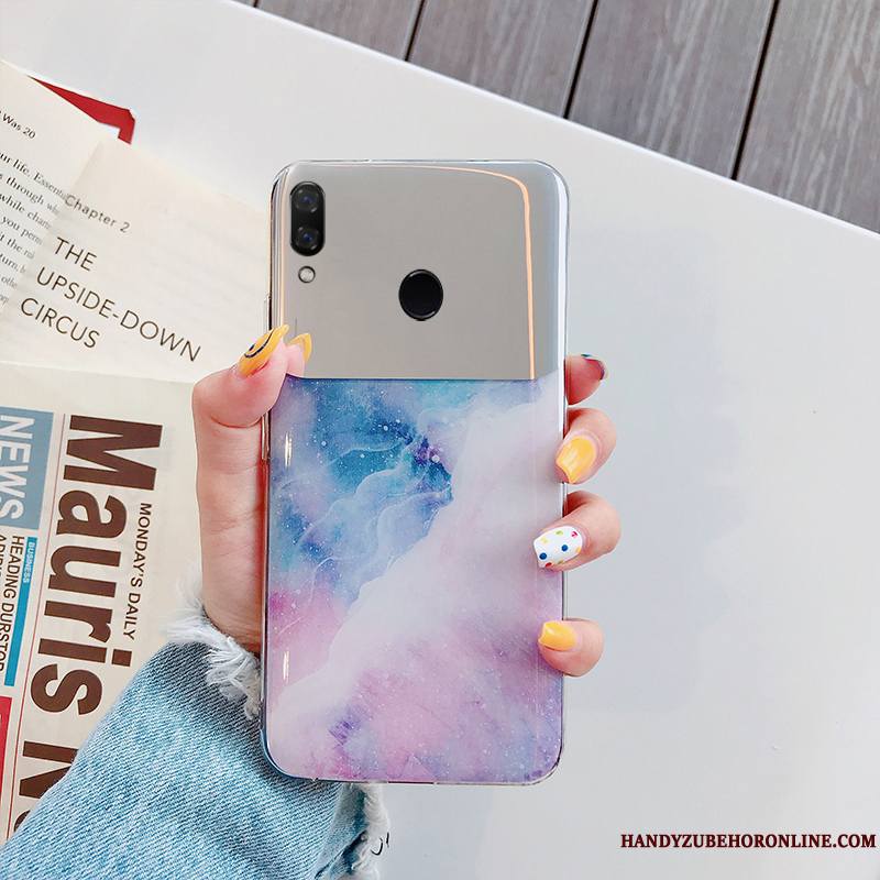 Samsung Galaxy M20 Incassable Fluide Doux Nouveau Étui Miroir Protection Coque