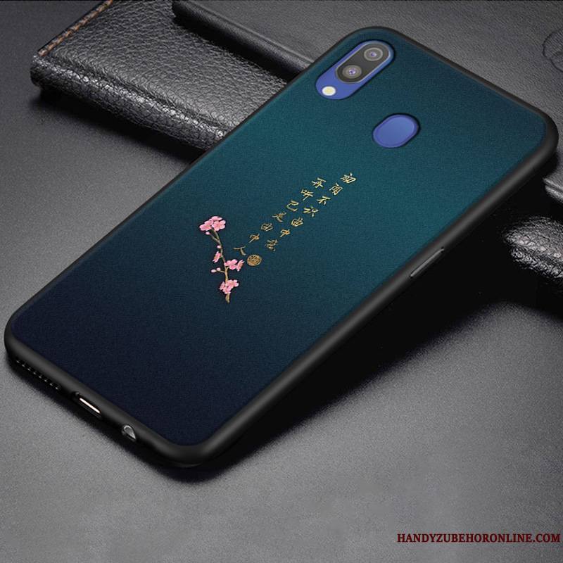 Samsung Galaxy M20 Silicone Personnalité Coque De Téléphone Incassable Rouge Dessin Animé Créatif