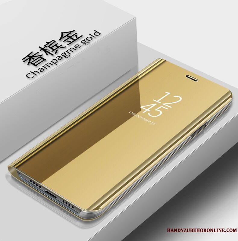 Samsung Galaxy M20 Téléphone Portable Fluide Doux Coque Protection Étui En Cuir Rose Dormance