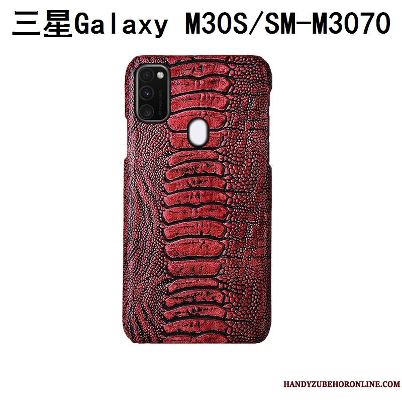 Samsung Galaxy M30s Coque Couvercle Arrière Mode Bleu Téléphone Portable Incassable Oiseau