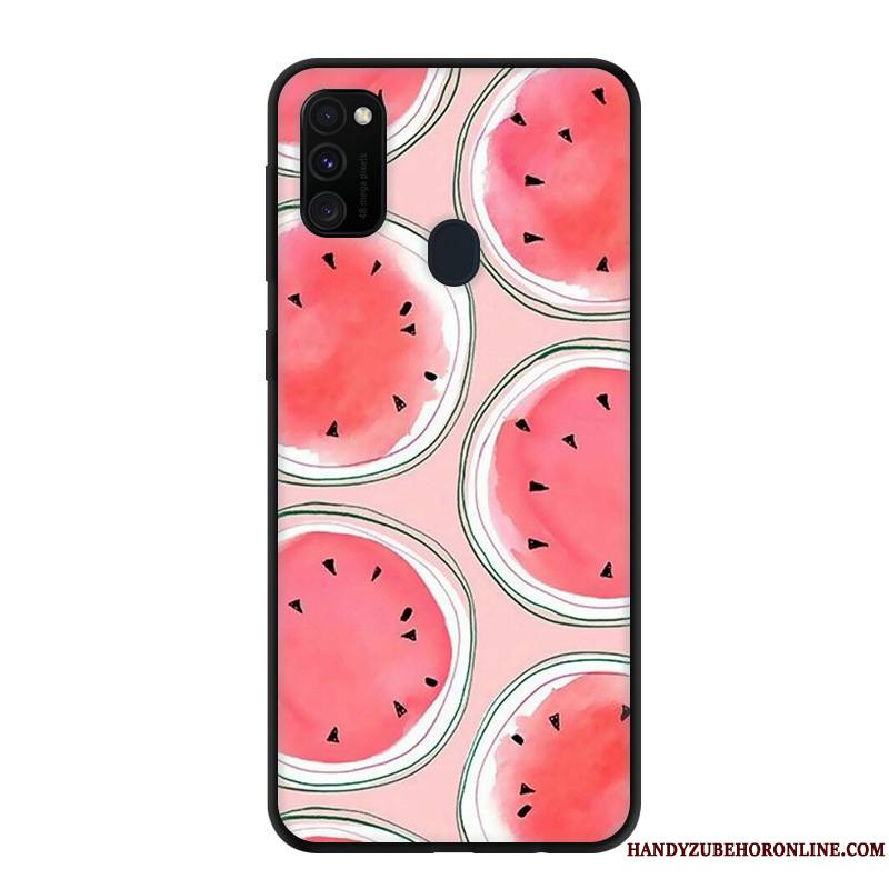 Samsung Galaxy M30s Coque Étui Étoile Gris Créatif Personnalisé Dessin Animé Protection